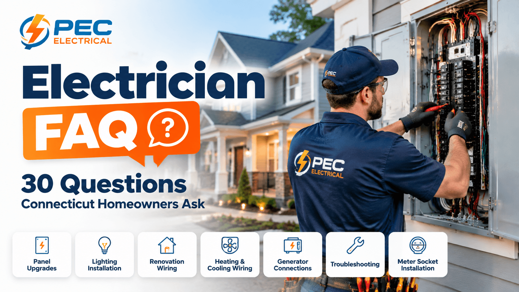 Electrician FAQ: 30 Questions Connecticut Homeowners Ask