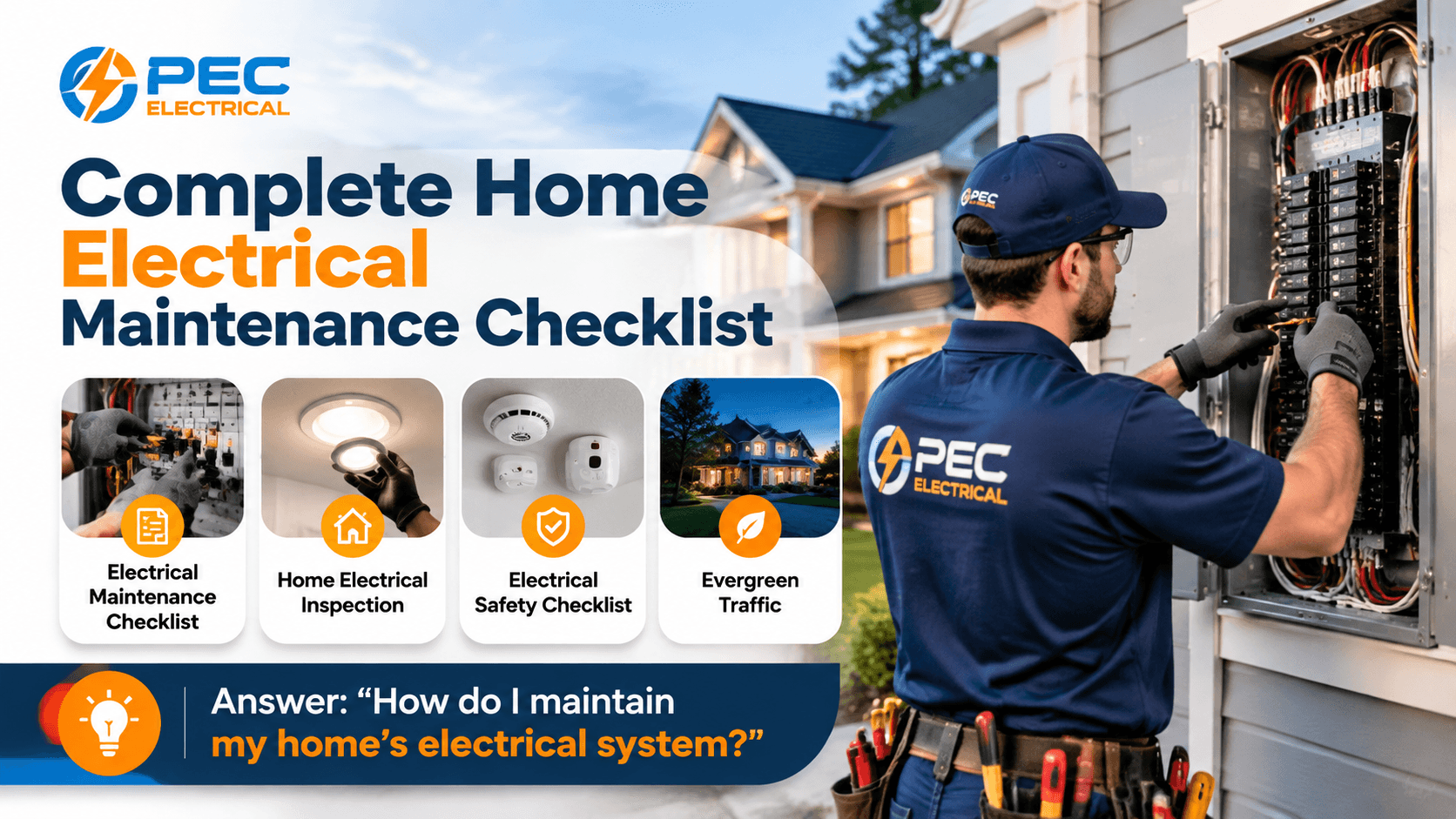 Complete Home Electrical Maintenance Checklist